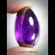 Violet Oval Naga-eye +pandents Thai Holy Amulet Gemstone 100%real Size-m