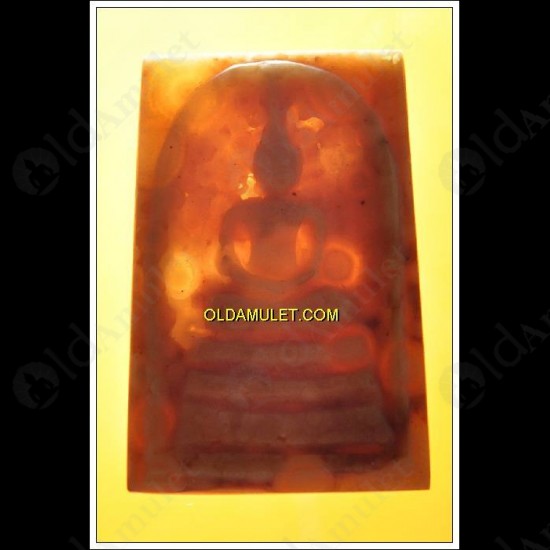 Thai Amulet Somdej Hing-pra-tad Relics Stone Kho Samroiyod Craving