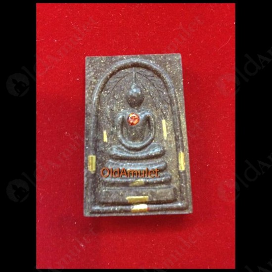 Thai Amulet Somdej Lp Hong Golden 9 Trakoot Wealthy Lucky 2550