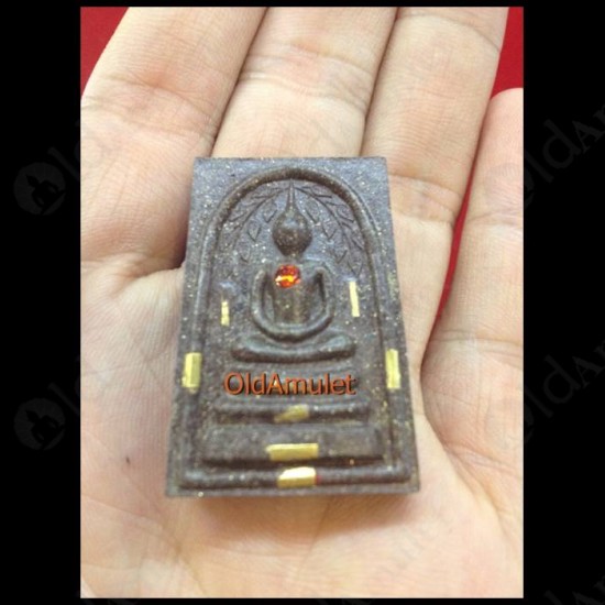 Thai Amulet Somdej Lp Hong Golden 9 Trakoot Wealthy Lucky 2550