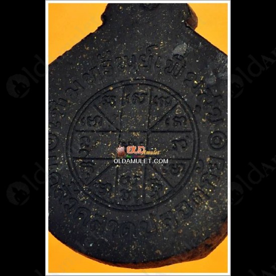 THAI AMULET PHRA RAHU BLACK HERB WEALTHY RICH LUCKY LARGE LP KEY 2548