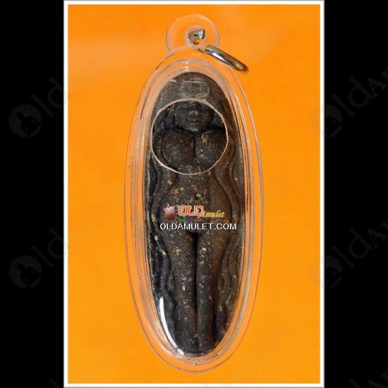 THAI AMULET SEXY SLEEPY GIRL LOVE ATTRACTION BLACK SOIL LP SOMCHAI 2553