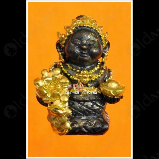 Thai Amulet Gumaree Kmt Bronze Mixed Black N Gold Kb Subin 2554