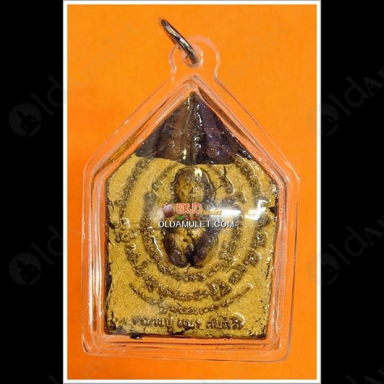 THAI AMULET KHUNPAEN 2SPIRIT IN OIL 3SILVER TAKUD WATERPROOF LP NEN 2553