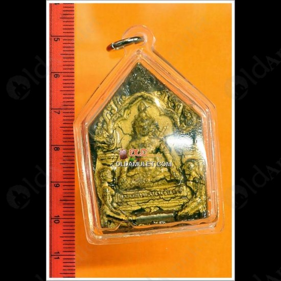 THAI AMULET KHUNPAEN 2SPIRIT IN OIL 3SILVER TAKUD WATERPROOF LP NEN 2553