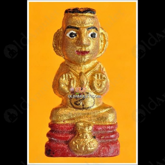 THAI AMULET KMT GUMANTONG STRONG WEALTHY GAMBLING LUCKY LP DUM BE.2551