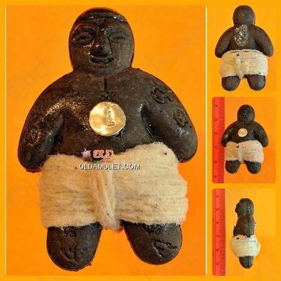 Thai Amulet Hoon Payon Ghost Robot Fat Boy White Pants Lp Dum Be.2552