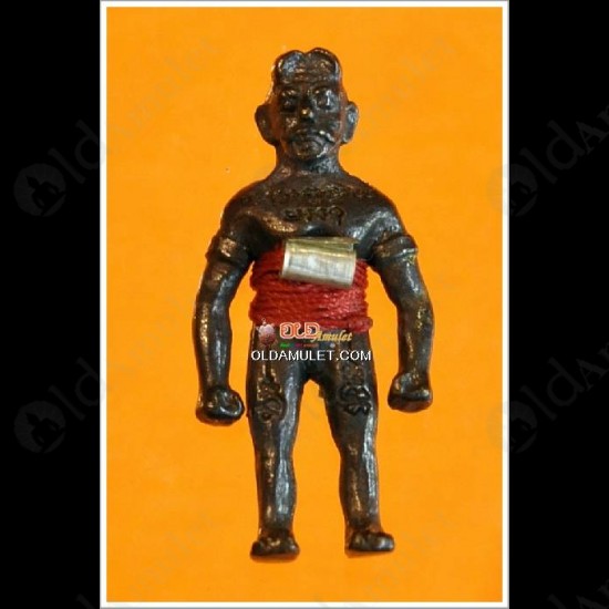 THAI AMULET HOON-PA-YON GHOST ROBOT LIFE PROTECTION BRONZE LP UP 2554