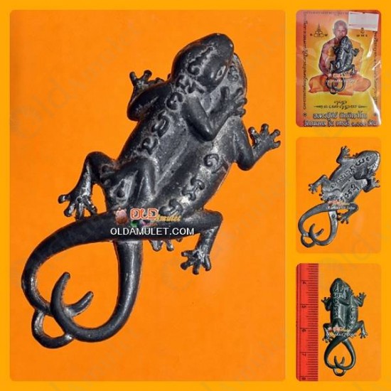 THAI AMULET BREED LIZARD CHARMING LOVE ATTRACTION LEAD MIXED LP KEY 2551