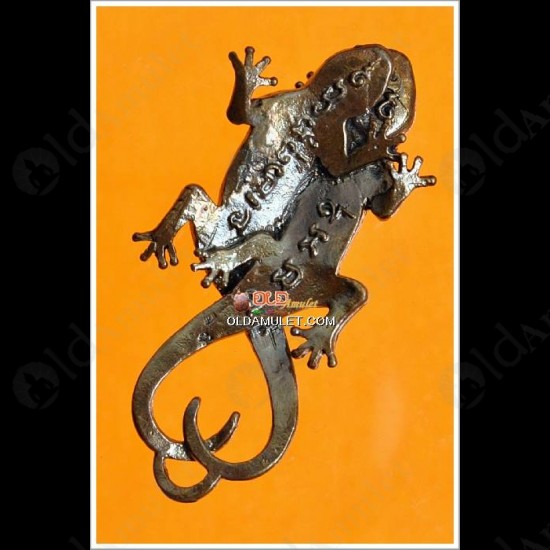 THAI AMULET BREED LIZARD CHARMING LOVE ATTRACTION BRONZE MIX LP KEY 2551