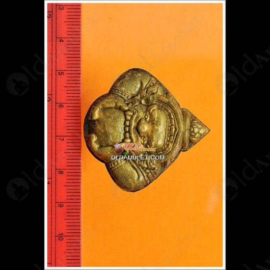 THAI AMULET RAHO GOLD PAINT BLACK HERB SMALL SPECIAL BATCH LP KEY 2548