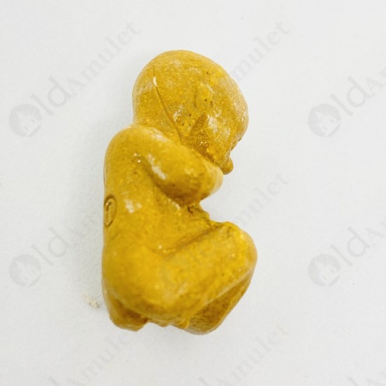 Thai Amulet Gmt Gumanthong Look-krok Yellow Powder Mixed Lp Goy 2553