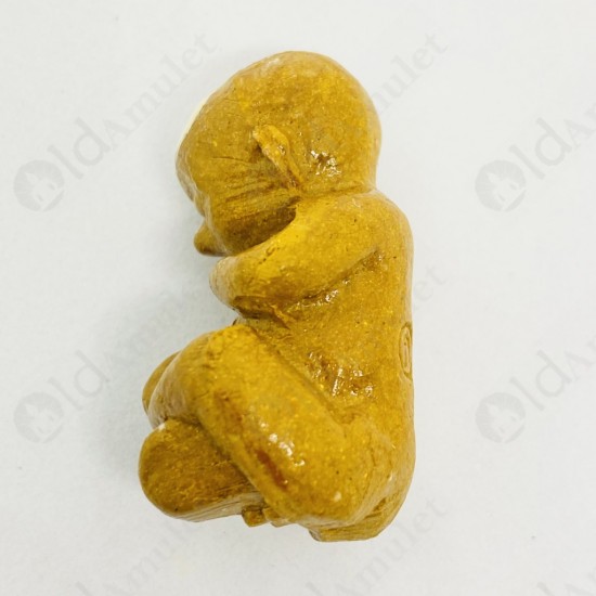 Thai Amulet Gmt Gumanthong Look-krok Yellow Powder Mixed Lp Goy 2553