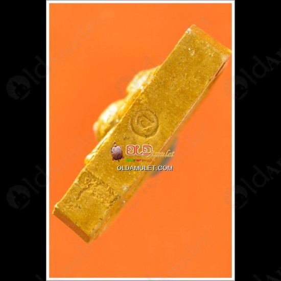 Thai Amulet Chuchok Old Rich Man 3takrud Yellow Clay Mixed Lp Goy 2553
