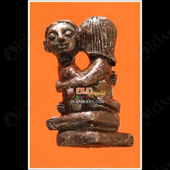 THAI AMULET YIN-KU-RAK REAL LOVE ATTRACTION BLACK CLAY MIXED LP GOY 2551