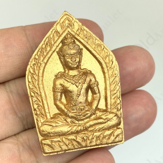 Thai Amulet Khunpaen Plai+ 9takrud Special Batch Gold Reef Lp Phard 2551