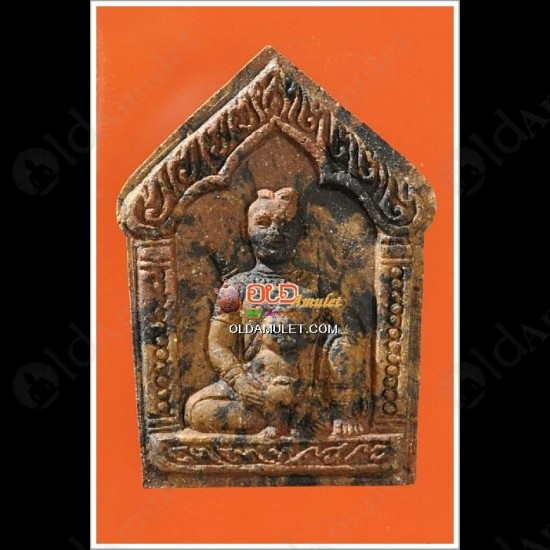 Thai Amulet Khunpaen Love Charm 1solid Gold Takud Clay Mix Lp Goy 2551