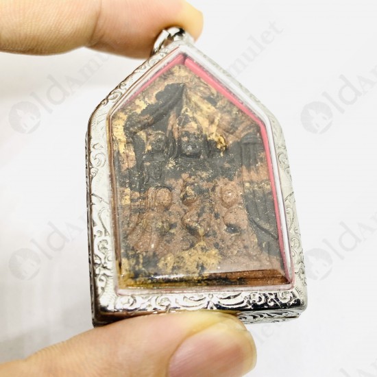 Thai Amulet Khunpaen 7girls 1takrud Charming Multi Ingredient Lp Goy 2551