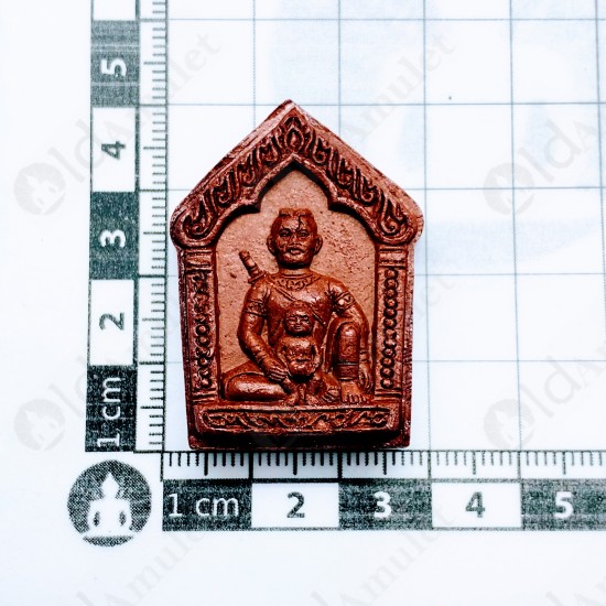 Thai Amulet Khunpaen Love Attract Charming Red Poweder Mixed Lp Goy 2551