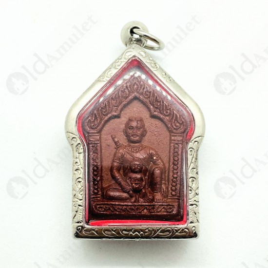 Thai Amulet Khunpaen Love Attract Charming Red Poweder Mixed Lp Goy 2551