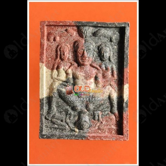 THAI AMULET KUBA THAMMUNEE KHUNPAEN KAMASUTRA 3COLOR POWDER MIX B.E.2548