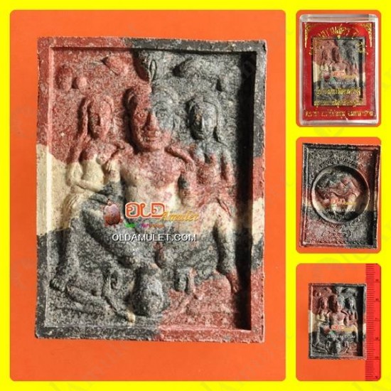 THAI AMULET KUBA THAMMUNEE KHUNPAEN KAMASUTRA 3COLOR POWDER MIX B.E.2548