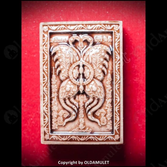 THAI AMULET BUTTERFLY+SPIDER CHARMING BROWN COLOR SMALL KB KRITSANA 2012