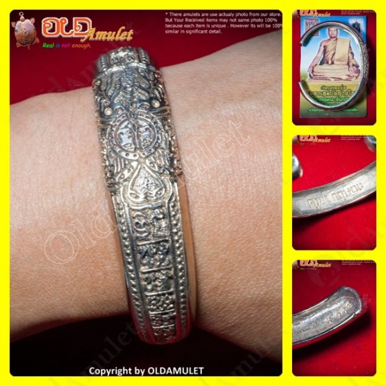 BRACELET THAI AMULET KING BUTTERFLY CHARMING ALPACCA KB KRITSANA 2012