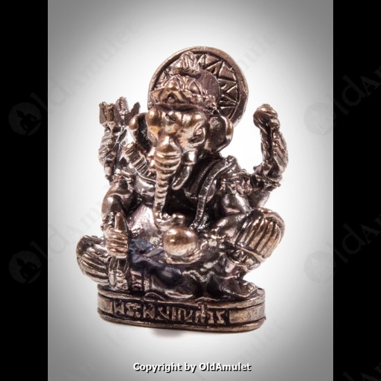 GANESHA THAI AMULET CHARMING BRONZE MIXED SMALL KB KRITSANA 2012