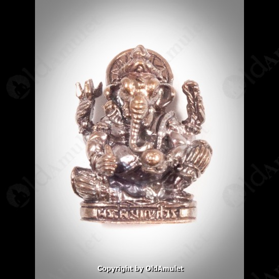 GANESHA THAI AMULET CHARMING BRONZE MIXED SMALL KB KRITSANA 2012