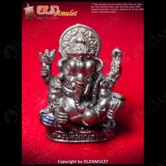 GANESHA THAI AMULET CHARMING BRONZE MIXED LARGE KB KRITSANA 2012