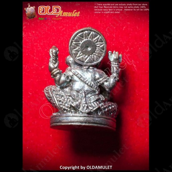 GANESHA THAI AMULET CHARMING BRONZE MIXED LARGE KB KRITSANA 2012