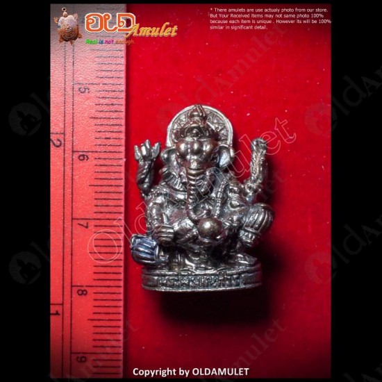 GANESHA THAI AMULET CHARMING BRONZE MIXED LARGE KB KRITSANA 2012