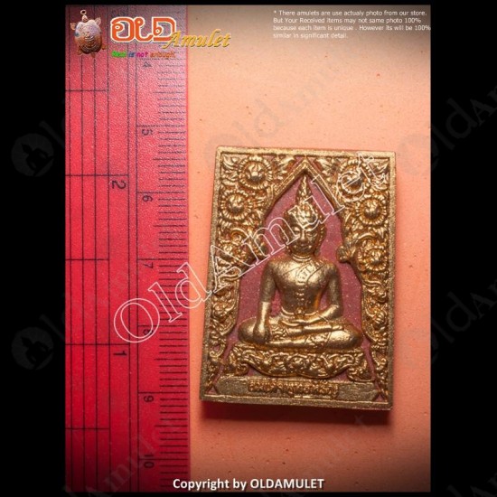 Thai Amulet Somdej Phuttahiran Red Gold Herb Wealthy Kb Subin 2555