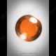 Orange Round Naga-eye Thai Holy Real Amulet Gemstone 100%authentic Size-m