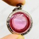 Pink Round Naga-eye Thai Holy Real Amulet Gemstone 100%authentic Size-m