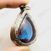 Blue Pear Naga-eye Thai Holy Real Amulet Gemstone 100%authentic Size-m