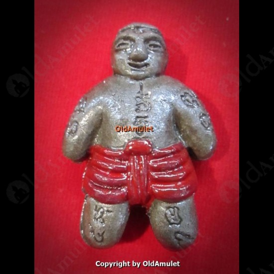 THAI AMULET HOON PAYON GHOST ROBOT FAT BOY RED PANTS LP DUM BE.2552