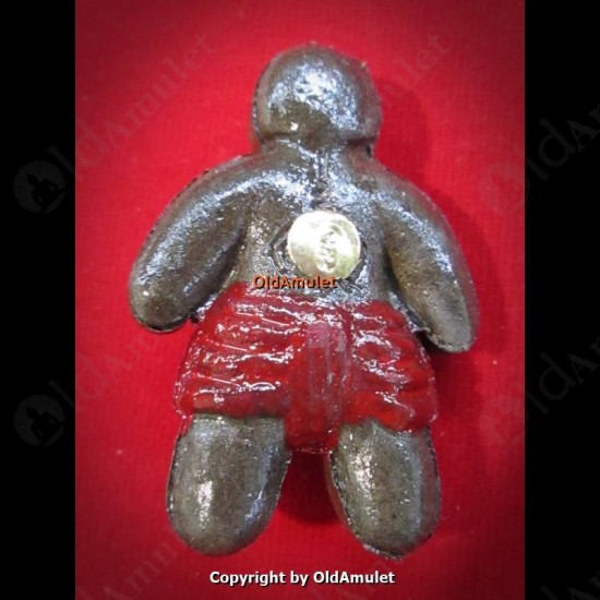 THAI AMULET HOON PAYON GHOST ROBOT FAT BOY RED PANTS LP DUM BE.2552