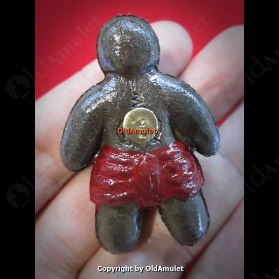 THAI AMULET HOON PAYON GHOST ROBOT FAT BOY RED PANTS LP DUM BE.2552