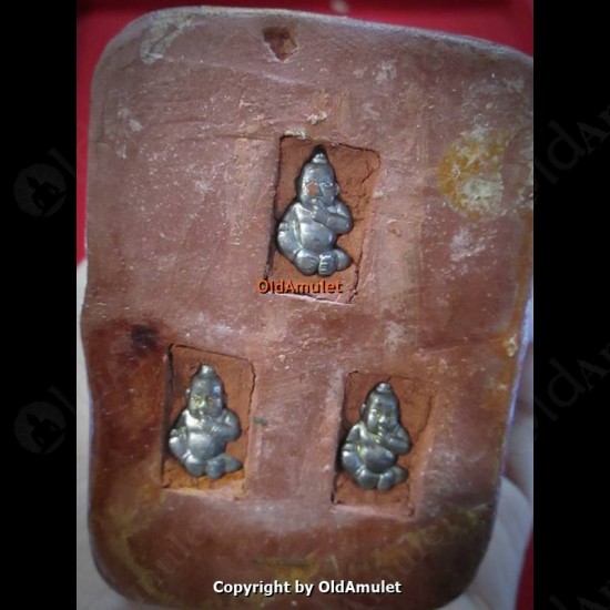 THAI AMULET GUMANTHONG 27SPIRITS FINAL BATCH GOLDFACE JUMBO LP GOY 2556