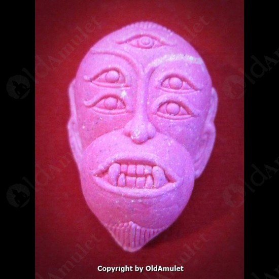 Thai Amulet 4ears5eyes Gambling Wealthy Powder Pink Kb Subin 2556