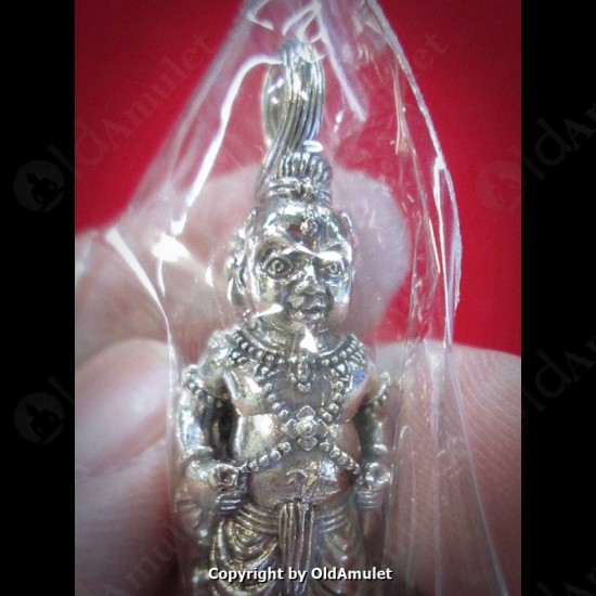 Thai Amulet Takroot Gumanthong Gambling Wealthy Bronze Mix Kb Subin 2556