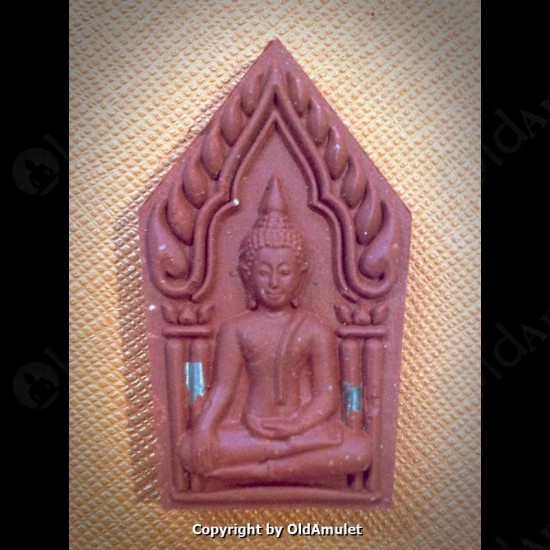 THAI AMULET PHRA KHUNPAEN 2TAKRUD RED HERB WEALTY RICH LP HONG 2546