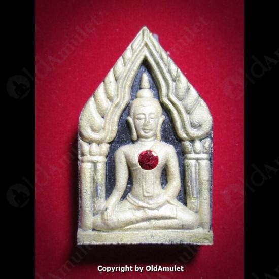 THAI AMULET KHUNPAEN 2TAKROOT GOLD PAINT POWDER MIX LP KOON BAN-RAI 2556