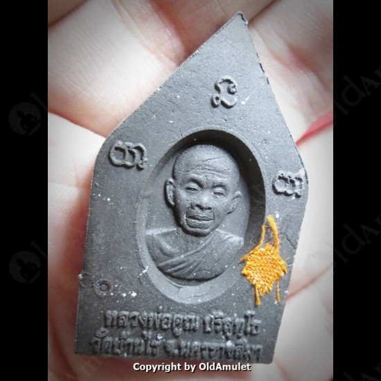 THAI AMULET KHUNPAEN 2TAKROOT BLACK POWDER MIXED LP KOON BAN-RAI 2556