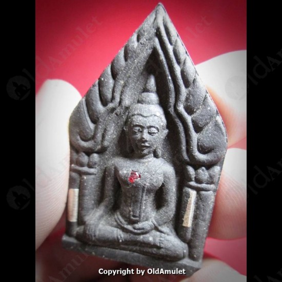 THAI AMULET KHUNPAEN 2TAKROOT BLACK POWDER MIXED LP KOON BAN-RAI 2556