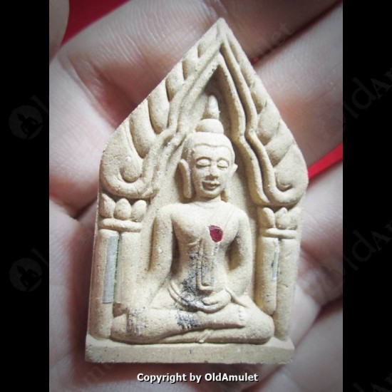 THAI AMULET KHUNPAEN 2TAKROOT YELLOW POWDER MIXED LP KOON BAN-RAI 2556