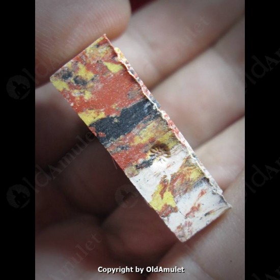 THAI AMULET KHUNPAEN MULTI COLOR POWDER MIXED LP KOON BAN-RAI 2556