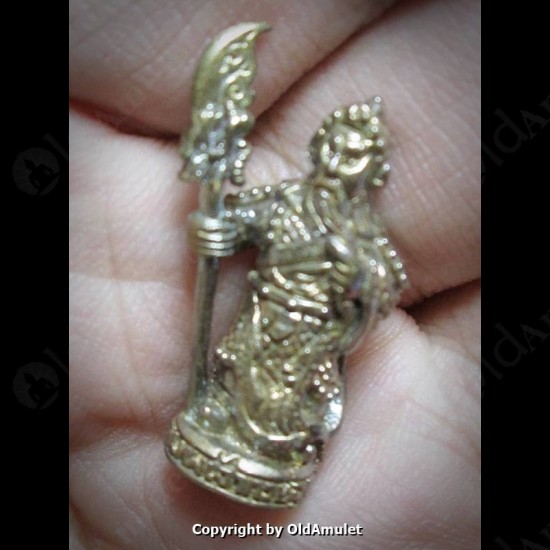 THAI AMULET GUAN-YU GOD SMALL SIZE BRONZE MIXED LP KOON BAN-RAI 2556